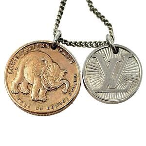 Louis Vuitton x Chapman Brothers Elephant Pendant Necklace